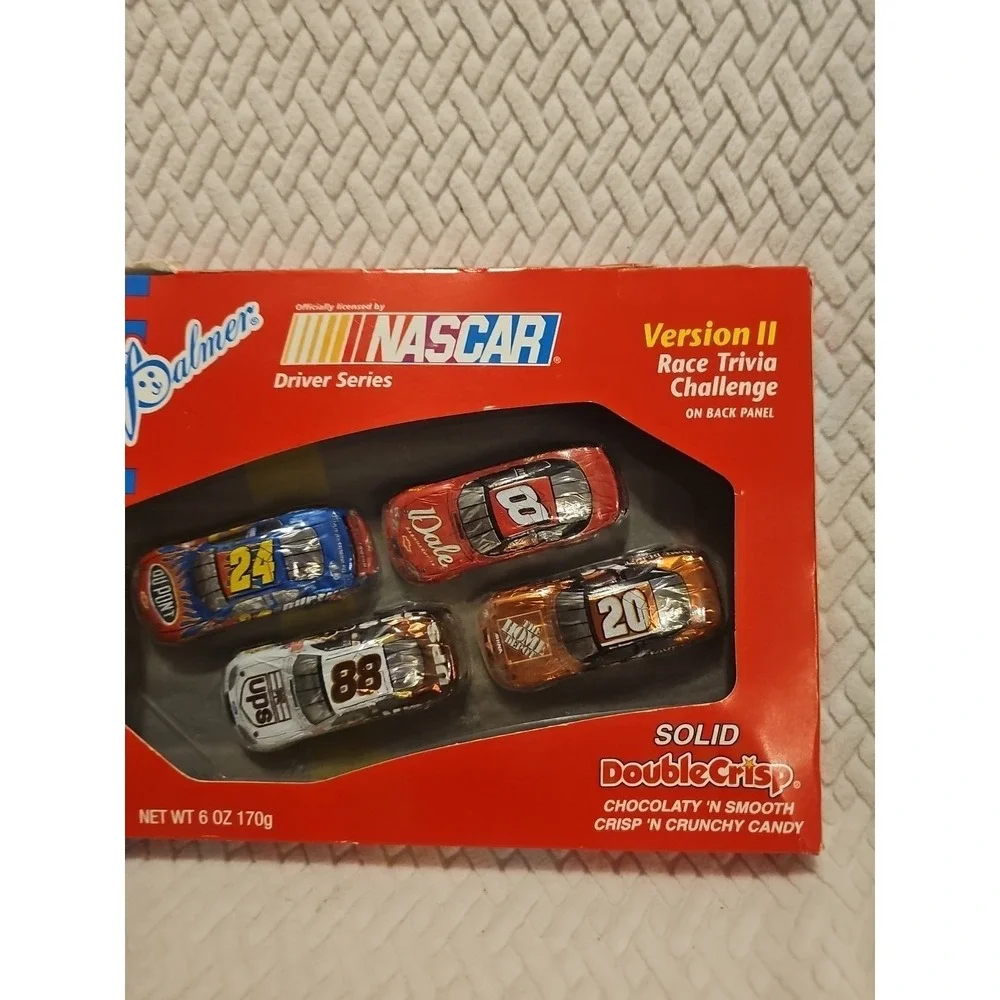2005 Palmer's Nascar Drivers Series Solid Double Crisp Chocolate‎ Wrapped Cars